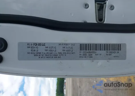 2016 Dodge Charger Sxt z USA, uszkodzony, nr VIN 2C3CDXHG8GH332810